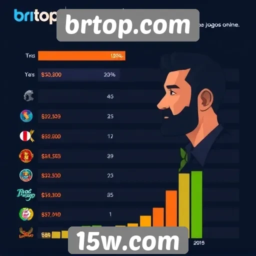 Grupo demográfico dos usuários do brtop.com